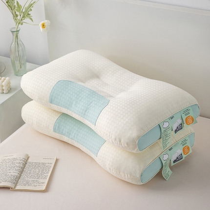 91家纺网 家纺一手货源 找家纺 （总）2024新款A类母婴级云朵舒适按摩枕SPA护颈枕头枕芯