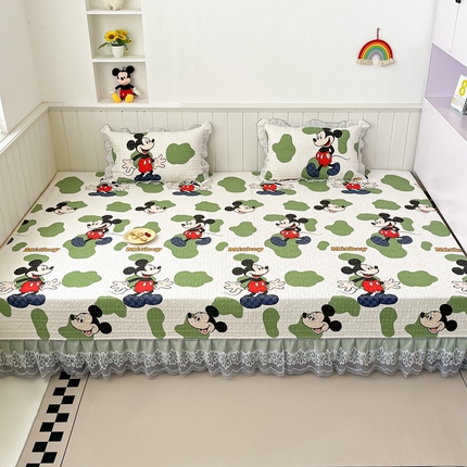 91家纺网 家纺一手货源 找家纺 手艺人沙发垫炕垫 2025新款迪士尼全棉榻榻米防滑炕盖榻榻米炕垫DK01-DK10 DK06
