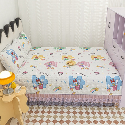 91家纺网 家纺一手货源 找家纺 手艺人沙发垫炕垫 2025新款全棉可机洗床盖榻榻米炕盖炕垫DK01-DK10 DK02