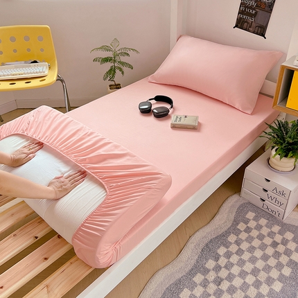 91家纺网 家纺一手货源 找家纺 （总）曼陀罗 2025新款5A级抗菌水洗棉学生床笠