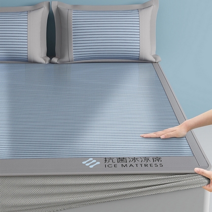 91家纺网 家纺一手货源 找家纺 （总）凉百百 2024新款抗菌冰丝席（大量库存备货有意联系）