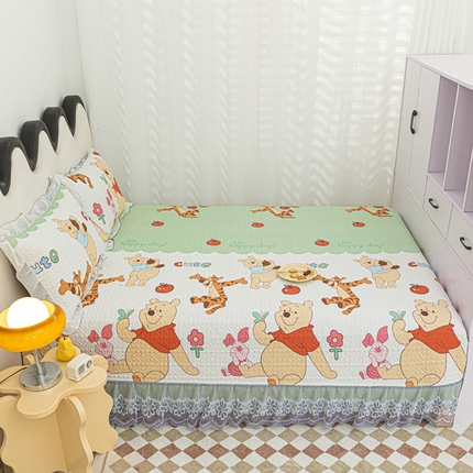 91家纺网 家纺一手货源 找家纺 手艺人沙发垫炕垫 2025新款全棉可机洗床盖榻榻米炕盖炕垫DK01-DK10 DK08