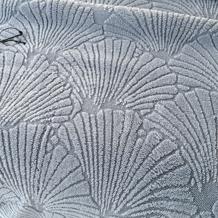 91家纺网 家纺一手货源 找家纺 芸锦豪 2024新款金贝壳塔芙绒羊羔绒毛毯 湖蓝