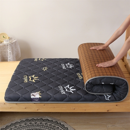 91家纺网 家纺一手货源 找家纺 （总）2025新款水洗棉冰藤凉席款床垫-学生床