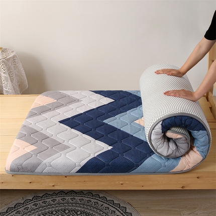 91家纺网 家纺一手货源 找家纺 （总）2025新款水洗棉加厚磨毛透气款床垫-学生床