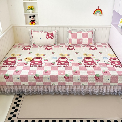 91家纺网 家纺一手货源 找家纺 手艺人沙发垫炕垫 2025新款迪士尼全棉榻榻米防滑炕盖榻榻米炕垫DK01-DK10 DK07
