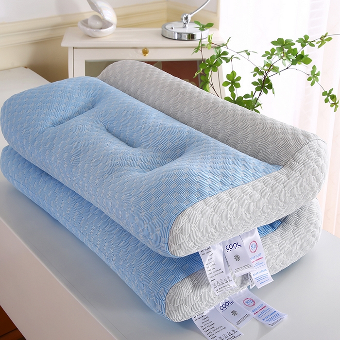 91家纺网 家纺一手货源 找家纺 （总）2025新款夏季凉感冰豆豆牵引枕头枕芯单人护颈椎助睡眠枕头枕芯