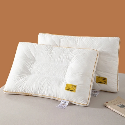2025新款大豆蛋白立体护颈椎枕头枕芯五星级酒店单人枕头宿舍家用48x74cm/只方形款