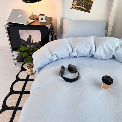 91家纺网 家纺一手货源 找家纺 （总）悦织湾家纺 2025新款105克水洗棉磨毛四件套