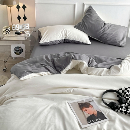 91家纺网 家纺一手货源 找家纺 （总）悦织湾家纺 2025新款105克水洗棉磨毛四件套