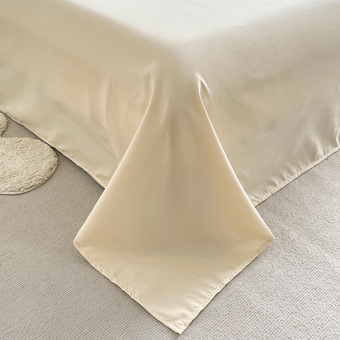 91家纺网 家纺一手货源 找家纺 悦织湾家纺 2025新款105克水洗棉磨毛四件套 焦糖玛奇朵