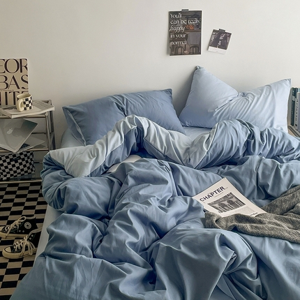 91家纺网 家纺一手货源 找家纺 （总）悦织湾家纺 2025新款105克水洗棉磨毛四件套