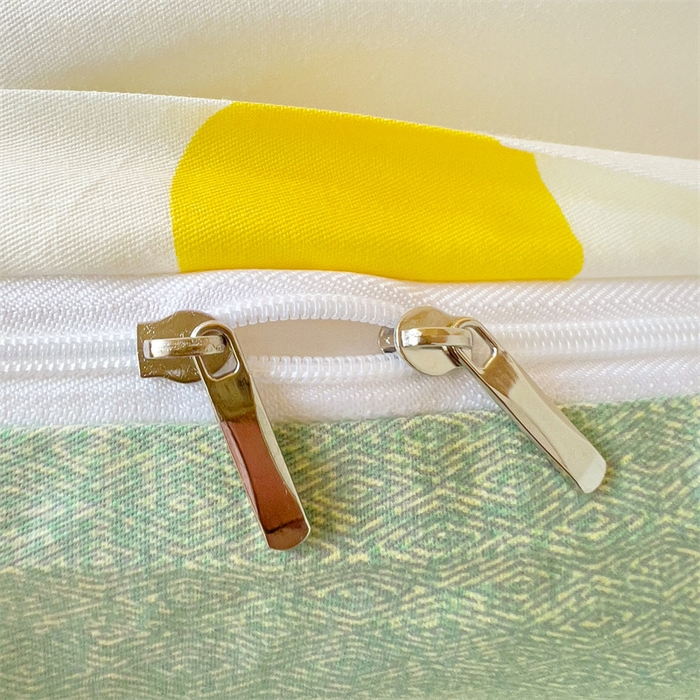 91家纺网 家纺一手货源 找家纺 名兮家居 2024新款全棉印花学生款多件套 波点小熊