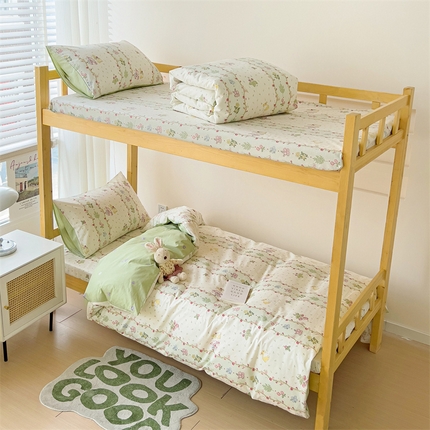 91家纺网 家纺一手货源 找家纺 （总）名兮家居 2024新款全棉印花学生款多件套