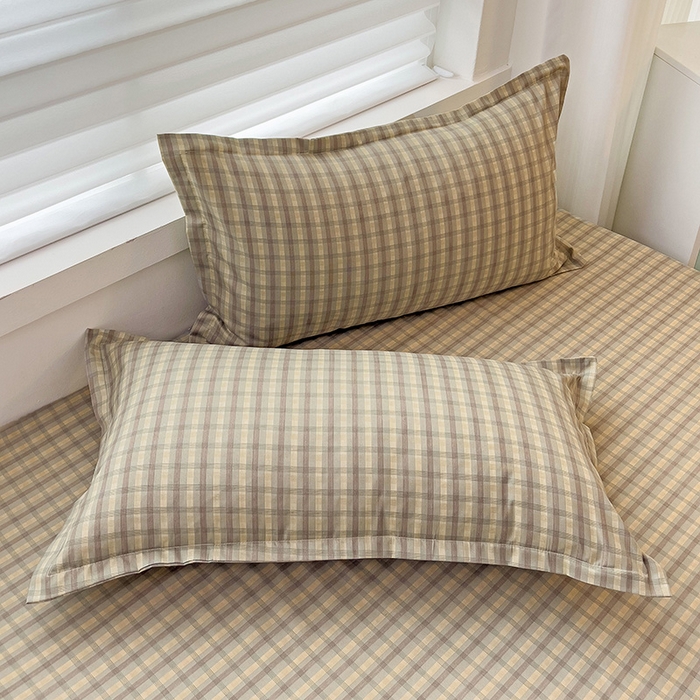 91家纺网 家纺一手货源 找家纺 楠沐家纺 2025新款亲肤印花芦荟棉水洗棉床笠系列 觅遇