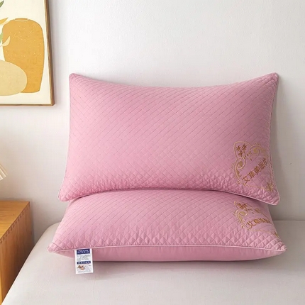 91家纺网 家纺一手货源 找家纺 （总）佳尚枕芯 2025新款艾草美眠单双边枕成人家用羽丝棉枕头枕芯学生宿舍 枕头枕芯