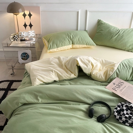 91家纺网 家纺一手货源 找家纺 （总）悦织湾家纺 2025新款105克水洗棉磨毛四件套