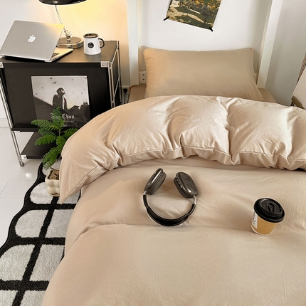 91家纺网 家纺一手货源 找家纺 （总）悦织湾家纺 2025新款105克水洗棉磨毛四件套