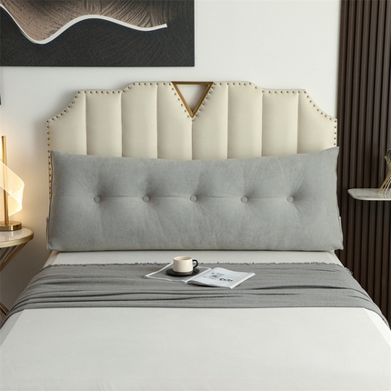 91家纺网 家纺一手货源 找家纺 （总）沐沐家纺 2026新款马蹄绒三角靠背