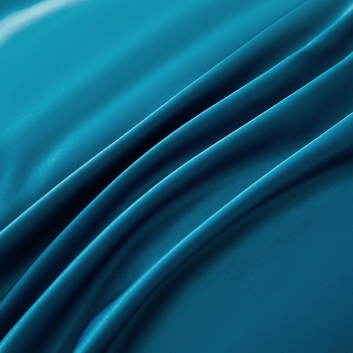 91家纺网 家纺一手货源 找家纺 罗艺轩 2024新款贡缎夹棉中国风新中式系列床裙款四件套 中国风-宝石蓝