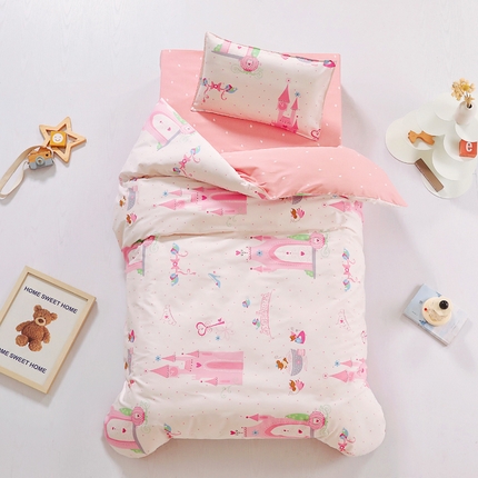 91家纺网 家纺一手货源 找家纺 （总）吉咪兔2024年新品A类60支幼儿园被子三件套宝宝被套纯棉儿童六件套