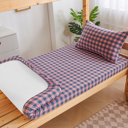 91家纺网 家纺一手货源 找家纺 （总）斯尔顿 2025新款A类全棉色织水洗棉单床笠-第二批