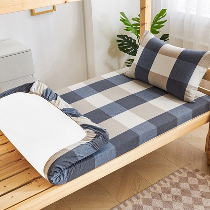 91家纺网 家纺一手货源 找家纺 （总）斯尔顿 2025新款A类全棉色织水洗棉单床笠-第二批