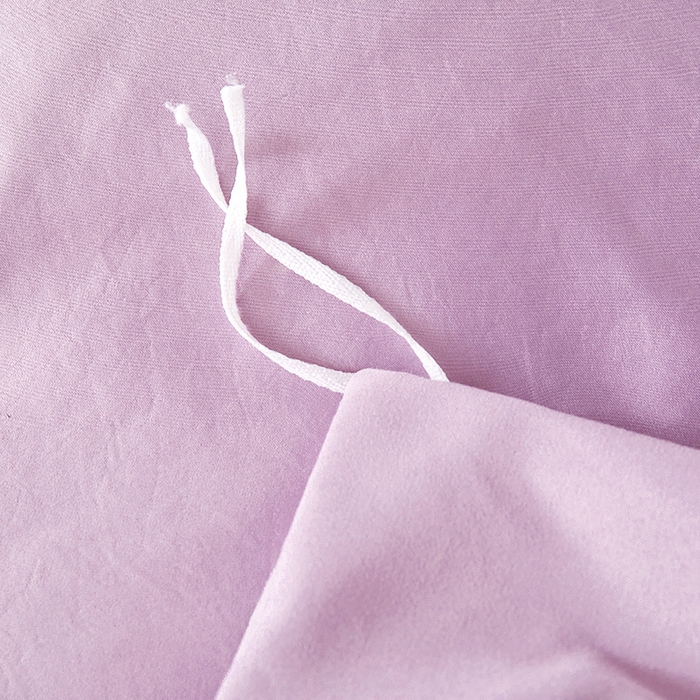 91家纺网 家纺一手货源 找家纺 罗艺轩 2024新款贡缎夹棉中国风新中式系列床裙款四件套 中国风-茉莉紫