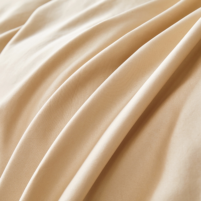 91家纺网 家纺一手货源 找家纺 罗艺轩 2024新款贡缎夹棉中国风新中式系列床裙款四件套 中国风-香槟