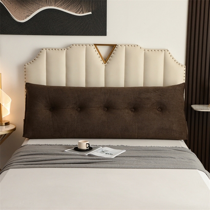 91家纺网 家纺一手货源 找家纺 （总）沐沐家纺 2026新款马蹄绒三角靠背