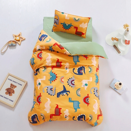 91家纺网 家纺一手货源 找家纺 （总）吉咪兔2024年新品A类60支幼儿园被子三件套宝宝被套纯棉儿童六件套