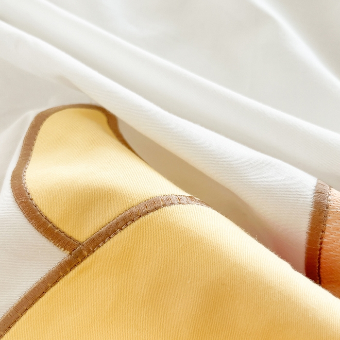 91家纺网 家纺一手货源 找家纺 （总）涵宸 2024新款全棉贴布绣小清新卡通系列四件套