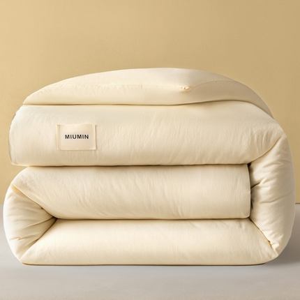 91家纺网 家纺一手货源 找家纺 （总）莱登卡奴 2025春夏款A类原棉水洗棉贴标款大豆被夏被