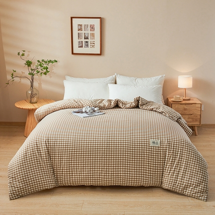 91家纺网 家纺一手货源 找家纺 （总）熙宴 2024经典无印风可拆卸棉花被