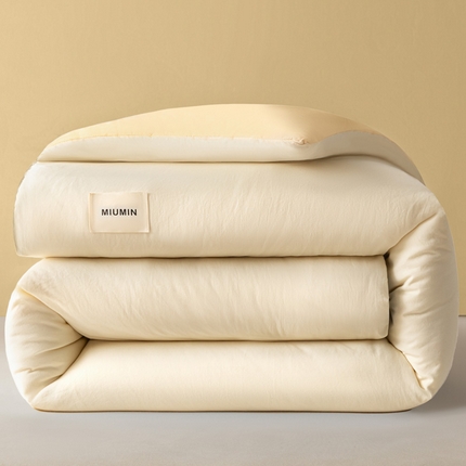 91家纺网 家纺一手货源 找家纺 （总）莱登卡奴 2025春夏款A类原棉水洗棉贴标款大豆被夏被