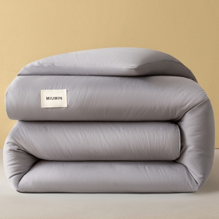 91家纺网 家纺一手货源 找家纺 （总）莱登卡奴 2025春夏款A类原棉水洗棉贴标款大豆被夏被