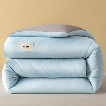 91家纺网 家纺一手货源 找家纺 （总）莱登卡奴 2025春夏款A类原棉水洗棉贴标款大豆被夏被