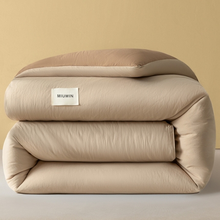 91家纺网 家纺一手货源 找家纺 （总）莱登卡奴 2025春夏款A类原棉水洗棉贴标款大豆被夏被