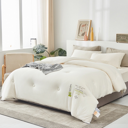 91家纺网 家纺一手货源 找家纺 （总）2024新款小亲芯a类针织棉保暖大豆冬被春秋被学生被芯