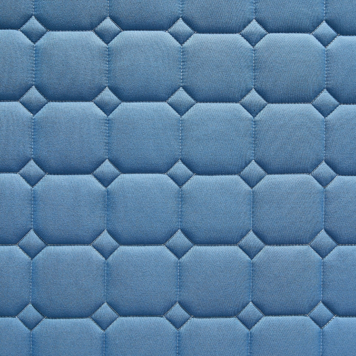 91家纺网 家纺一手货源 找家纺 鹿辉家居（原吉欧力） 2024新款柔肤棉新疆棉花床垫 蓝色