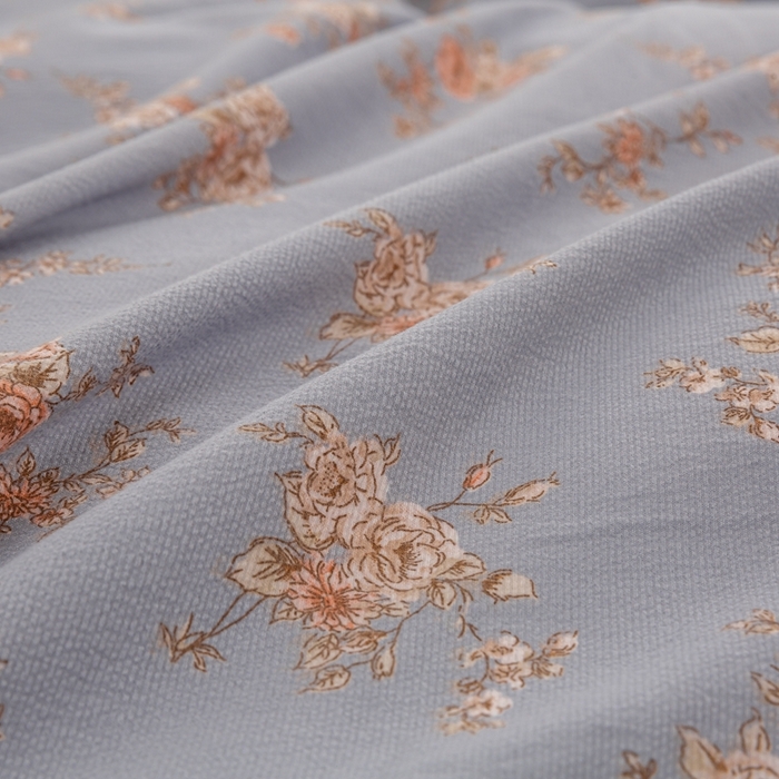 91家纺网 家纺一手货源 找家纺 富之航家纺2024新款小清新床盖四件套公主风提花针织棉床盖四件套. 芙蔓