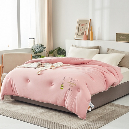 91家纺网 家纺一手货源 找家纺 （总）2024新款小亲芯a类针织棉保暖大豆冬被春秋被学生被芯