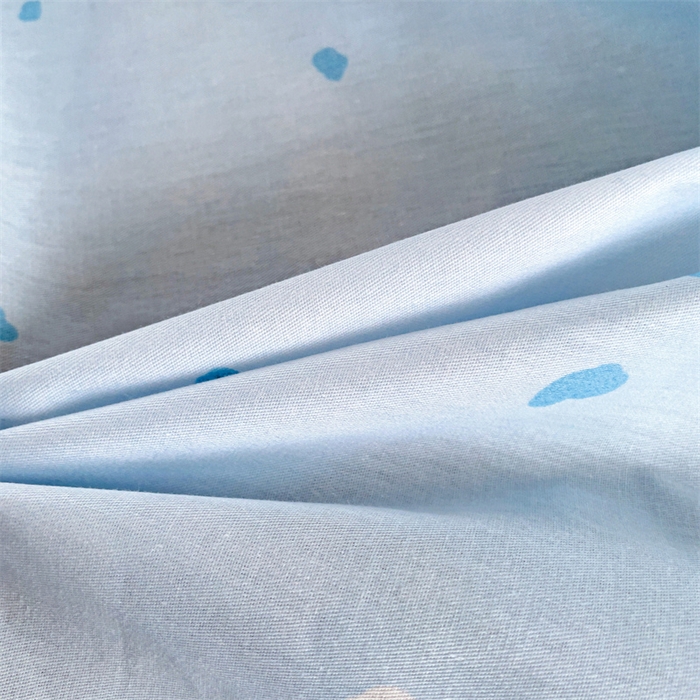 91家纺网 家纺一手货源 找家纺 名兮家居 2024新款学生床上下铺全棉床单  斑点狗