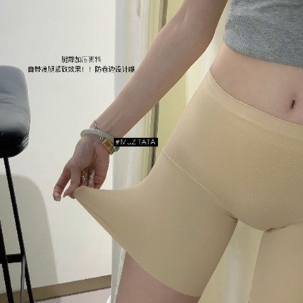 91家纺网 家纺一手货源 找家纺 2024新款芭蕾加压安全裤女士打底裤子 肤色+黑色