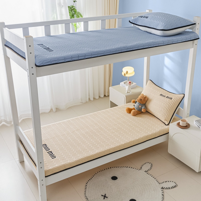 91家纺网 家纺一手货源 找家纺 鑫钰 2024新款学生季学生宿舍上下铺床垫-minmin minmin-香槟金