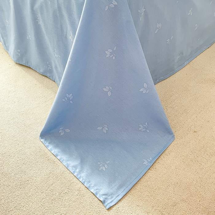 91家纺网 家纺一手货源 找家纺 2024新款全棉小清新印花单品套件--四件套 兔语丛林