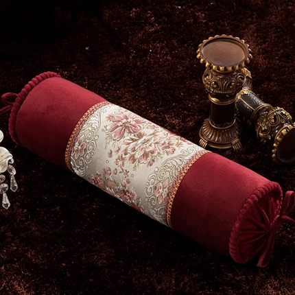 91家纺网 家纺一手货源 找家纺 （总）爱家居 2024新款高精密提花平纹糖果枕