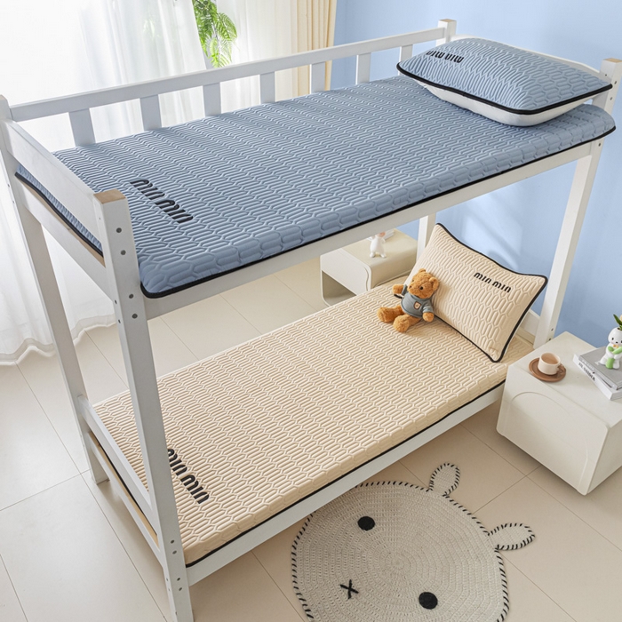 91家纺网 家纺一手货源 找家纺 鑫钰 2024新款学生季学生宿舍上下铺床垫-minmin minmin-香槟金