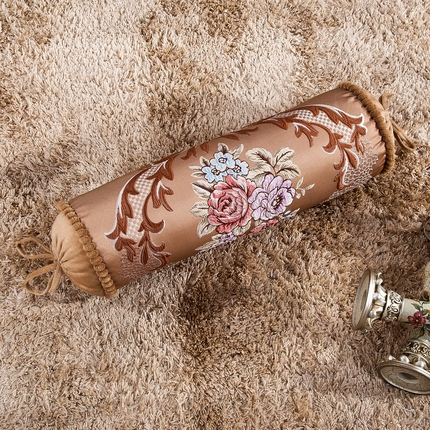 91家纺网 家纺一手货源 找家纺 （总）爱家居 2024新款高精密提花糖果枕（标准）