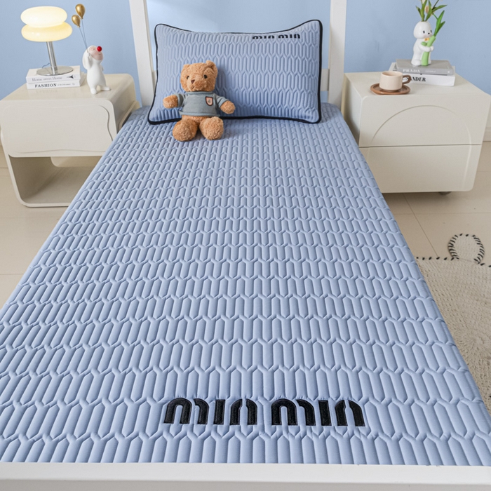 91家纺网 家纺一手货源 找家纺 鑫钰 2024新款学生季学生宿舍上下铺床垫-minmin minmin-宾利蓝